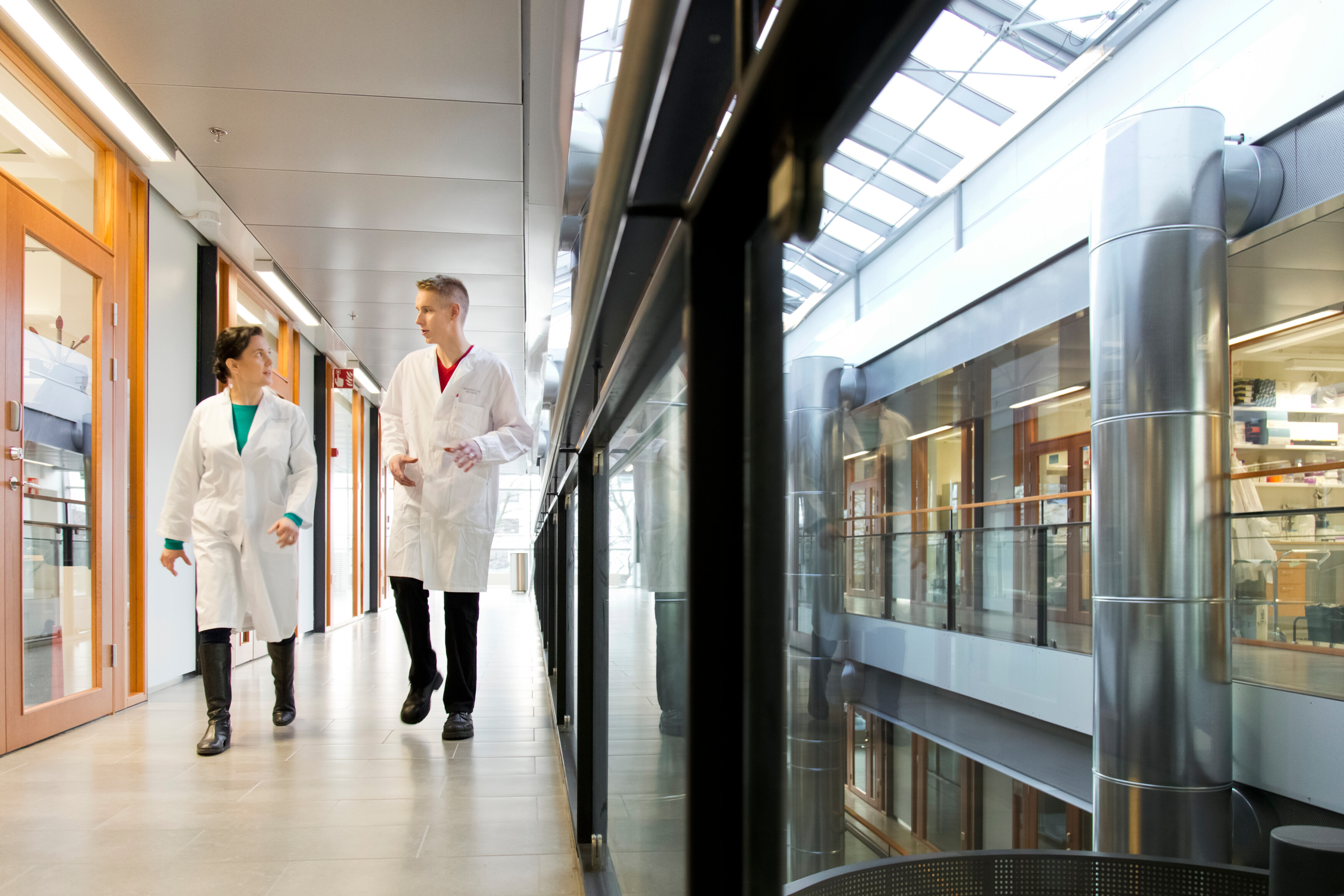 Biomedicum corridor Health Capital Helsinki is a leading European hub of life science and health tech research, knowledge and business