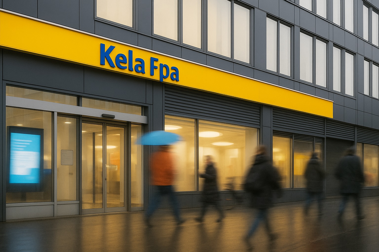 Imaginary KELA office, Helsinki